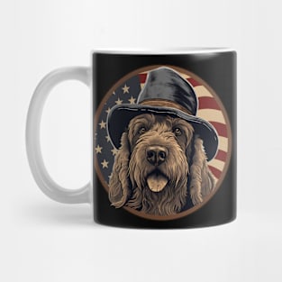 Patriotic Otterhound Mug